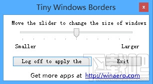 Tiny Windows Borders(win8߿޸Ĺ)ٷV2.5ٷ